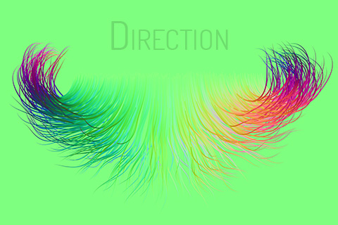 haircard direction map