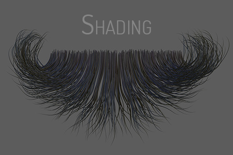 haircard shading